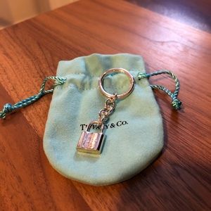 Tiffany & Co Lock Key Chain
